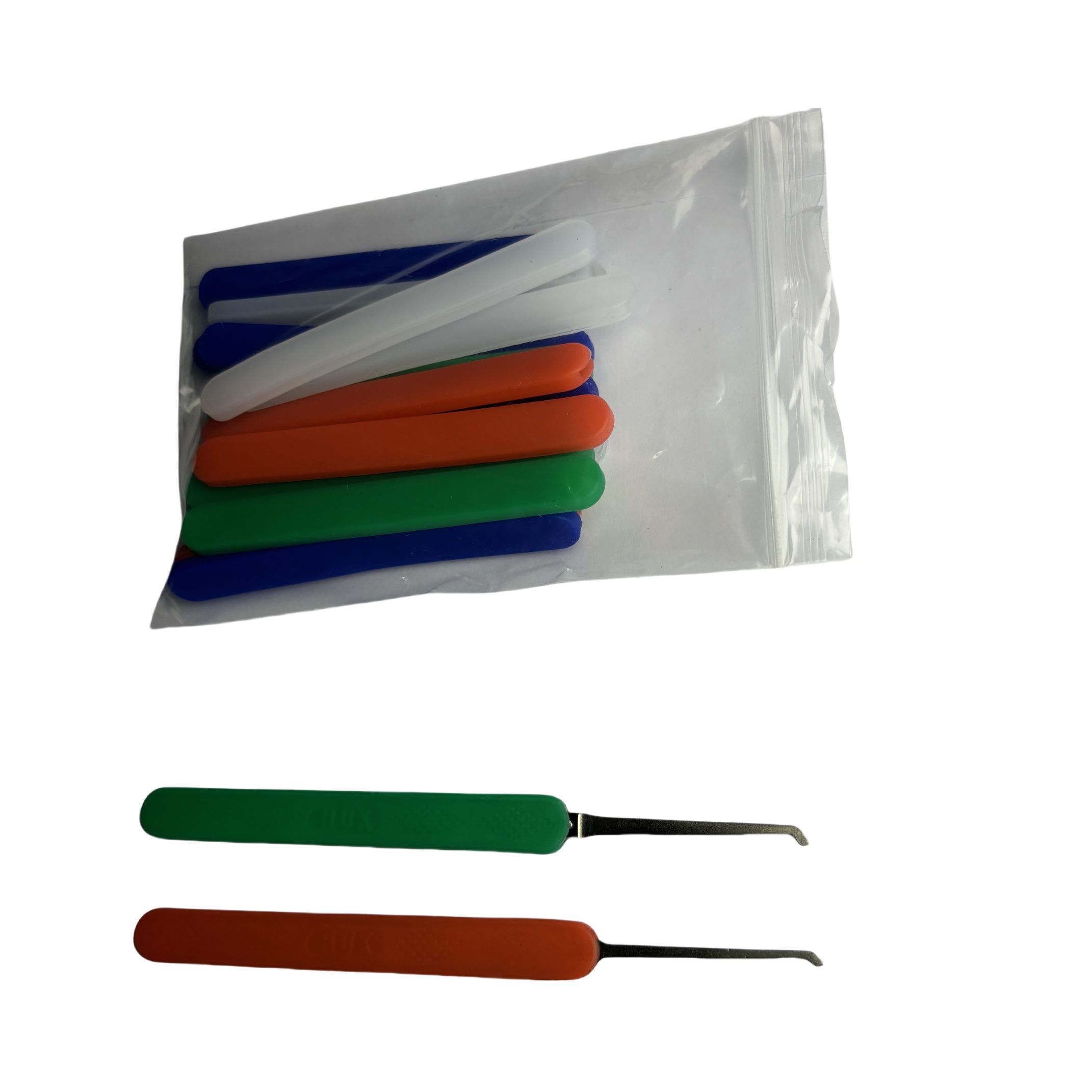 HUK 18pcs Stainless Steel Hook Set Lock Pick Set Model