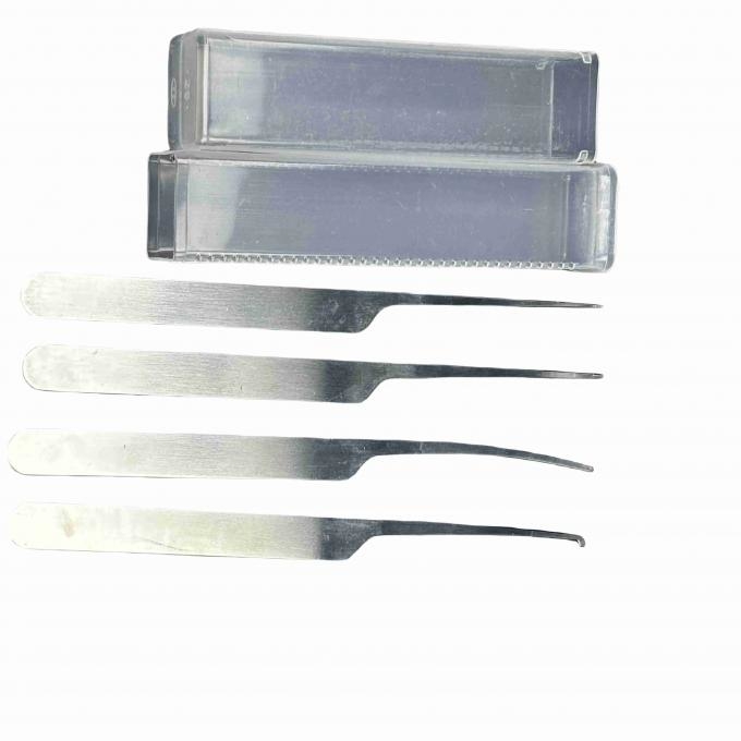 Car straight shank single hook four-piece set professional locksmith tools