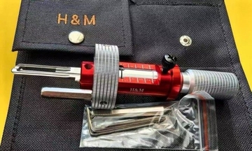 Multifunctional Lock Pick Hook with Mechanical Feedback Analysis and Dual-Sensory Feedback for Locksmith Tools