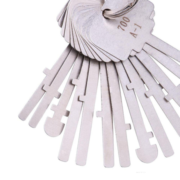 KLOM 40PCS/Lot Metal Warded Pick Set Professional Locksmith Skeleton Lock Pick Tool