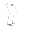 4pcs Lock Pick Set for Tumbler Lock Mortice Lock - Model 2525 Professional Locksmith Hook Tool
