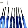 8-Piece Safe Lock Pick Set with Quick Opener for Precise Key Cutting - Professional Locksmith Tools