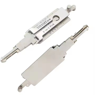 Original Lishi Tool TOY43 2-in-1 Decoder and Pick for Locksmith Tool Device