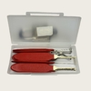 11+3 PSC Red Color Handle Metal Lock Pick Set for Professional Locksmith Tools