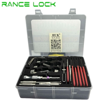 Huk Lock Pick for Strong Box Repairing 8+2 Practica Lock Pick Set
